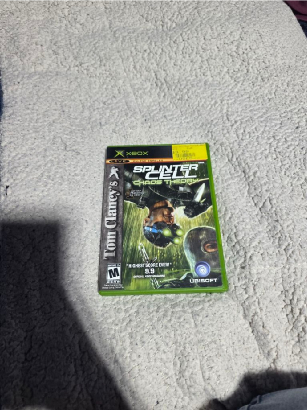 Ubisoft Splinter Cell Chaos Theory Xbox Video Game One Size Green Black